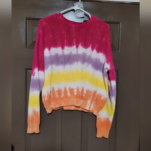 62. Wild Fable tie dye sweater sz XS - Picture 1 of 3